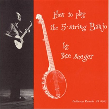 SMITHSONIAN FOLKWAYS Smithsonian Folkways FW-08303-CCD How to Play a 5-String Banjo- instruction FW-08303-CCD